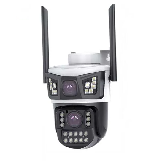 دوربین چرخشی سیم کارتی 4G مدل BT-HD71GB-WG دوربین سیم کارتی 4G سه لنز چرخشی BT-HD71GB-WG